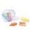 Marqueur fluorescent Layax Set 5 couleurs minimalistes en pot transparent