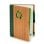 Carnet Bambou Recyclé avec Stylo 18 x 14 cm Pack 4 Couleurs Assortis