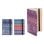 Bloco de Notas B7 Pack 3 Surtido 3 Modelos Papel Linhas