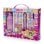 Set de papeterie avec trousse en métal, accessoires d écriture et gourde en métal