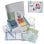Peinture acrylique pour doigts Set 12 couleurs Non toxique Lavable Enfants Accessoires