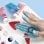 Peinture acrylique pour doigts Set 12 couleurs Non toxique Lavable Enfants Accessoires