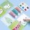 Peinture acrylique pour doigts Set 12 couleurs Non toxique Lavable Enfants Accessoires