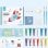 Peinture acrylique pour doigts Set 12 couleurs Non toxique Lavable Enfants Accessoires