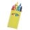 Crayon en bois Tune Set de 6 couleurs assorties corps cylindrique