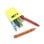 Crayon en bois Tune Set de 6 couleurs assorties corps cylindrique