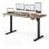 Escritorio SENSE7 NOJO Light 140x70 cm Ajuste Eléctrico Altura 70 kg Negro/Madera/Hormigón/Gris