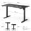 SENSE7 Nojo Light Escritorio Regulable Eléctrica con Motor 140x70 Blanco/Marrón claro