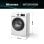 Máquina de Lavar Roupa Hisense WF1Q9041BW 9 kg Carga Frontal 1400 rpm Classe A Branca com Vapor e Inverter