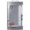 Funda Bigben Connected FCLIFEIP8S para iPhone X/XS gris y transparente resistente a golpes