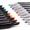 Doppelspitzen Marker Set 262 Farben Ergonomisch Vielseitig inkl. Etui