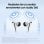 Cuffie ergonomiche Bluetooth Samsung Galaxy Buds3 FE con cancellazione attiva del rumore, grigie