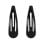 Eurostil Negro Negro Ranitas Para Pelo 7cm Pack 1un