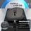 Ratón Bluetooth KUIYN X7 Inalámbrico 2.4G Recargable 4000 DPI Clic Silencioso