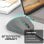 Ratón Bluetooth KUIYN X7 Inalámbrico 2.4G Recargable 4000 DPI Clic Silencioso