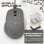 Ratón Bluetooth KUIYN X7 Inalámbrico 2.4G Recargable 4000 DPI Clic Silencioso