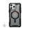 Capa Urban Armor Gear Plasma XTE para iPhone 16 Pro Max TPU MagSafe Suporte Preto Laranja 6.9"