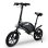 Bicicleta eléctrica URBANGLIDE eBike 140 Black 250W 14" hasta 18 km LED Bluetooth