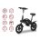 Bicicleta Eléctrica Plegable UrbanGlide 14" 350W 36V Bluetooth IP54
