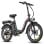 Bicicletta elettrica Fafrees F20+ telaio integrato, batteria 20 Ah, ruote 20x3.0, pieghevole