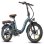 Bicicleta Elétrica Fafrees F20+ Pro 100 km autonomia 22,5 Ah 250 W dobrável LCD