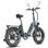 Bicicleta Elétrica Fafrees FF20 Polar Dobrável 500 W 48 V dupla bateria 20x4.0 CHAOYANG LCD
