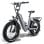 Bicicleta Elétrica FAFREES F20 Master fibra de carbono 500W 48V 22,5Ah LCD travões hidráulicos