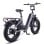 Bicicleta Elétrica FAFREES F20 Master fibra de carbono 500W 48V 22,5Ah LCD travões hidráulicos