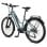 Bicicleta Elétrica urbana FAFREES FM8 motor central 36V 250W bateria integrada 14,5Ah LCD 9 velocidades