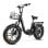 Bicicleta eléctrica SAMEBIKE C05 Pro 500 W plegable suspensión doble 70 km autonomía