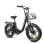 Bicicleta eléctrica SAMEBIKE C05 Pro 500 W plegable suspensión doble 70 km autonomía
