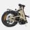 Bicicleta eléctrica Engwe L20 3.0 Pro Motor 100 Nm 160 km Autonomía Suspensión Total Plegable