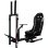 Simulador de carreras Blade GameSeat MAX RF-1 PRO+ Asiento Ajustable compatible con Fórmula 1 y Rally