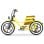 Bicicletta elettrica Hidoes C8 quadro in ferro, display G518, sella extra large, colore giallo