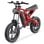 Bicicleta eléctrica Fatbike Motor 1200W Llantas 20x4 Suspensión LED Todo Terreno