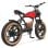 Bicicleta eléctrica Hidoes B10 motor 1000W frenos doble disco fat tyre mochila central