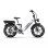Bicicletta elettrica OT08Pro doppia batteria 500W doppia sospensione 20x4.0 cambio Shimano 7V