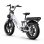 Bicicletta elettrica OT08Pro doppia batteria 500W doppia sospensione 20x4.0 cambio Shimano 7V