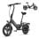 Bicicleta eléctrica HillMiles Mile 1 plegable 250 W 36 V 65 km autonomía 14"