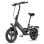 Bicicleta eléctrica HillMiles Mile 1 plegable 250 W 36 V 65 km autonomía 14"