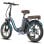 Vélo électrique F20+ Pro cadre aluminium pliant batterie 22,5 Ah autonomie 100 km moteur 250 W caméléon tricolore