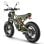 Bicicleta eléctrica MotorBuje 750W Batería LG 48V 25Ah 100km Suspensión Doble Disco