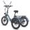 Scooter électrique F20 Mate 500 W Suspension améliorée Freins hydrauliques Certifié UE