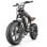 Bicicleta eléctrica HillMiles MileZoom 1 motor 75 Nm doble suspensión neumáticos 20x4.0