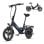 Bicicleta eléctrica HillMiles Mile 1 250 W plegable 65 km autonomía portaequipajes