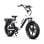 Bicicleta Elétrica OT08 Motor 500W Bateria 48V 18Ah Suspensão Dupla Pneus 20 x 4.0 Polegadas Travões Hidráulicos