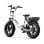 Bicicleta Elétrica OT08 Motor 500W Bateria 48V 18Ah Suspensão Dupla Pneus 20 x 4.0 Polegadas Travões Hidráulicos