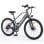 Bicicletta elettrica Himiesmierai1 MileTrail M1 250 W batteria 36 V 13 Ah 7 velocità freni a disco sospensione LED