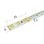 Tira LED SMD2835 120Leds/m IP65 Flexible 5m + Transformador 12VDC 60W Corte 25mm