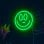 Tira LED Neon Verde 5 m 120 LEDs/m 12V IP65 Silicona Difusora 9W/m con Fuente 60W